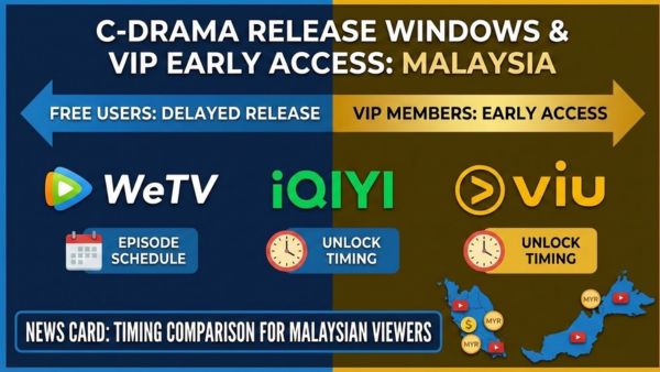 News card image representing C-drama release windows and VIP early access timing for Malaysia across streaming apps.